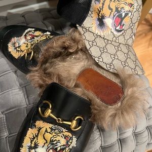 Gucci Princetown with Tiger